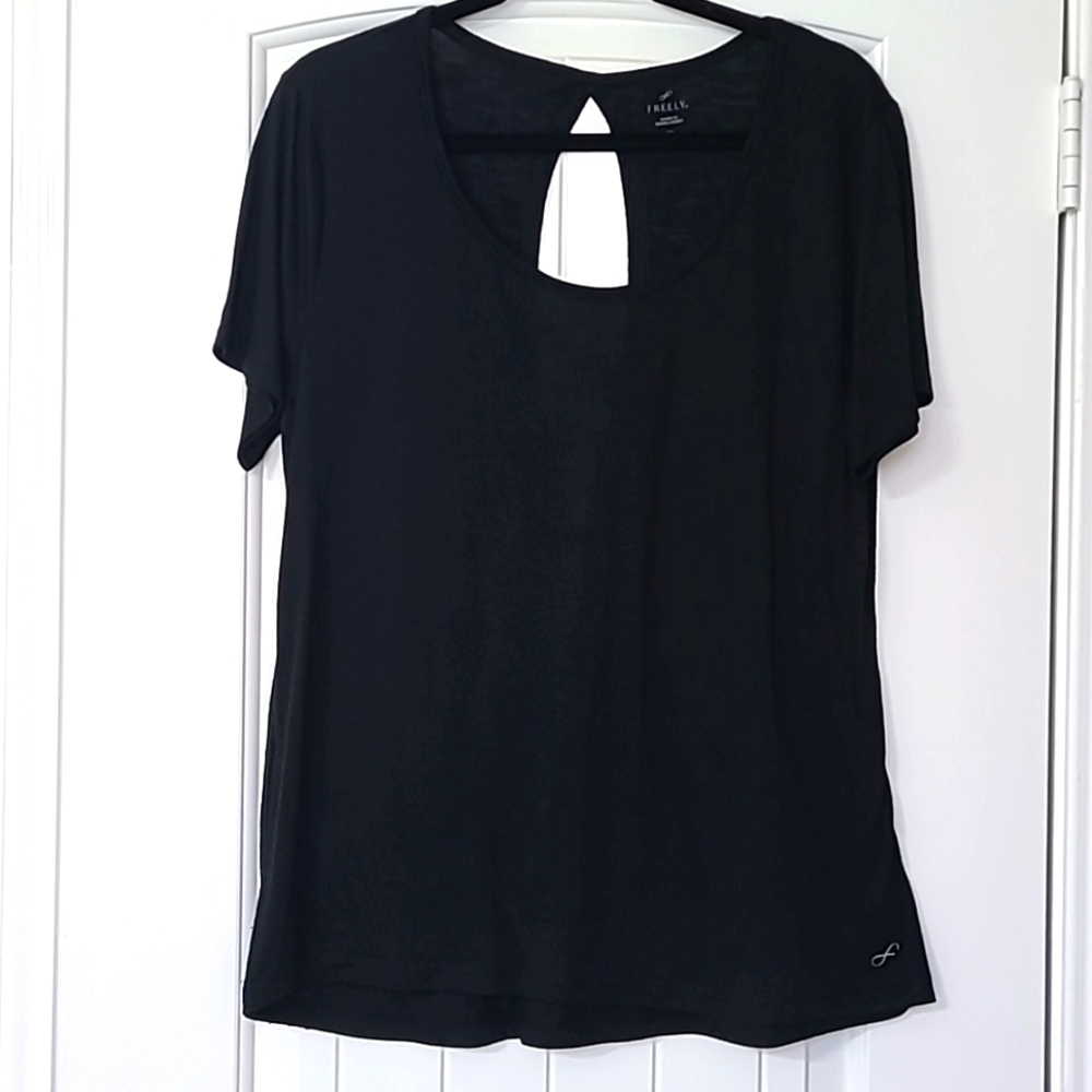 Freely Black Top